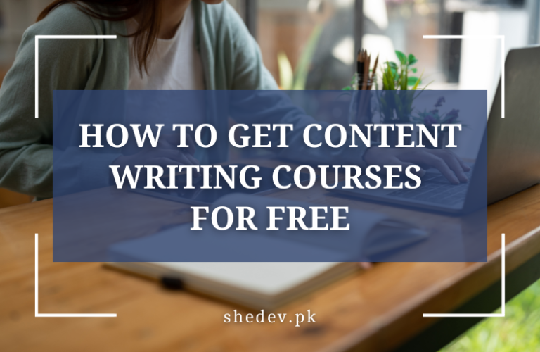 shedev blog image How to get Content Writing Courses for Free