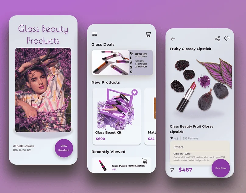 Mobile UI Design
