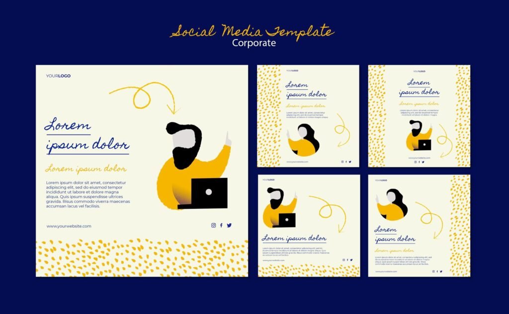 Facebook post templates