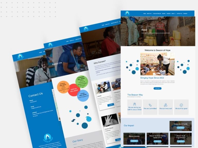 wordpress portfolio-NGO Website