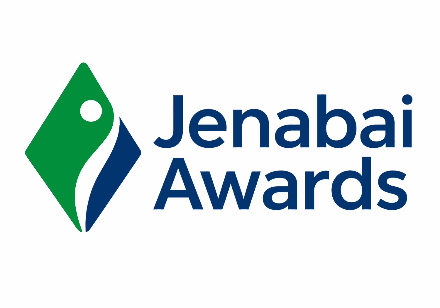 Jenabai Awards logo with green and blue design for SheDev website.